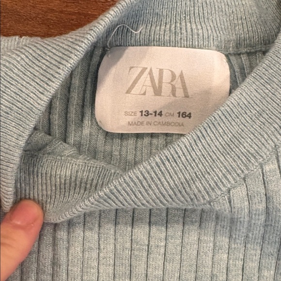 Ribbed Knit Sweaters Zara lot size 13-14 - Picture 2 of 3
